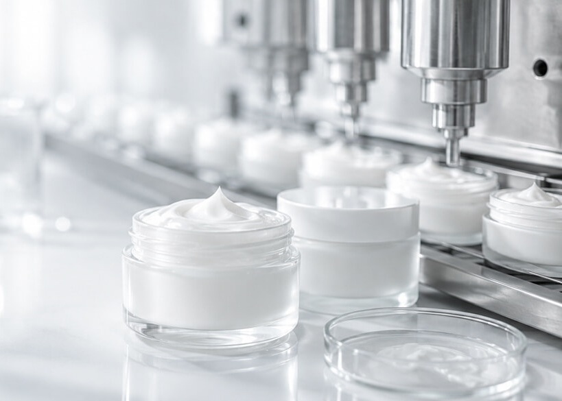 Professionelle Lohnherstellung Kosmetik in der Schweiz mit GMP-konformer Produktion und modernen Pflegeprodukten